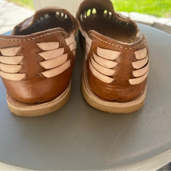 Authentic Leather Huarache Sandals - Picture 3 of 5